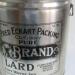 Vintage lard can